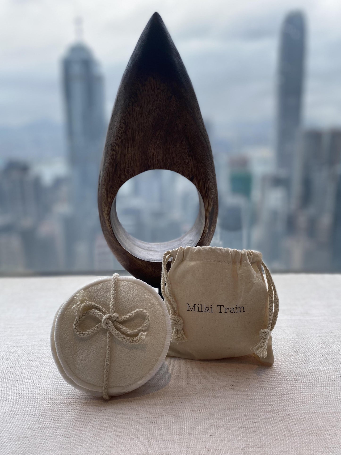 Herbruikbare Bamboe Zoogcompressen.